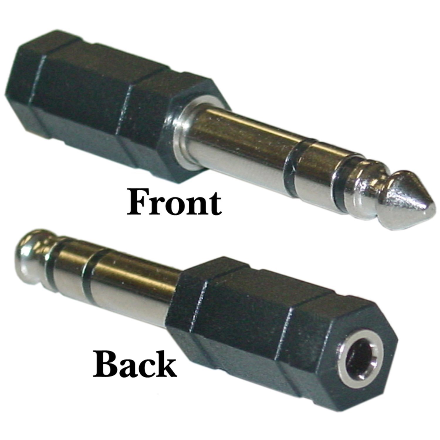 A-3541FM: 3.5mm stereo female to 1/4 inch stereo male adapter