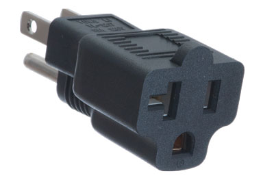 A-515P20RMF: 5-15P Male to 5-20R Female power adapter