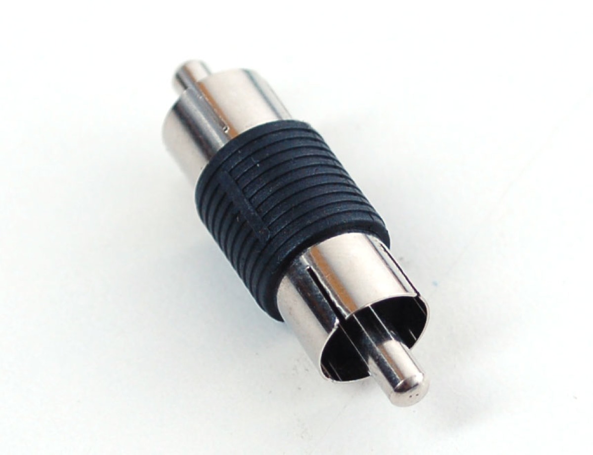 A-RRMM: RCA male to male coupler