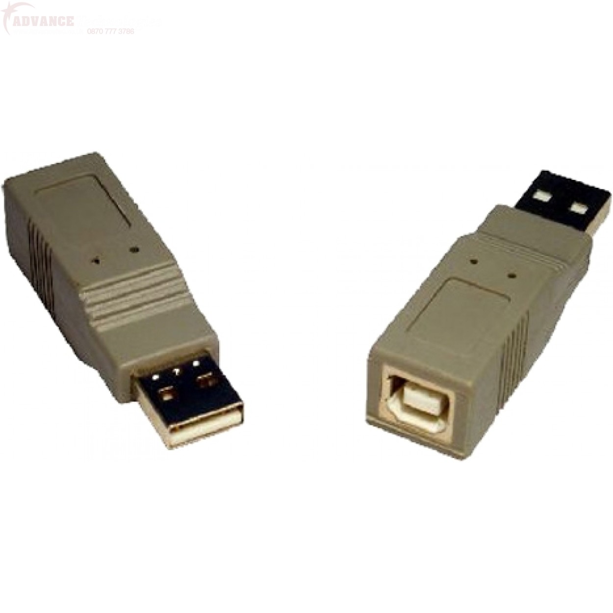 A-USB-ABMF: USB A Male to B Female adapter