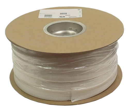 BS-PT125-250WH: 250ft 1 1/4 inch Sleeving White - Click Image to Close