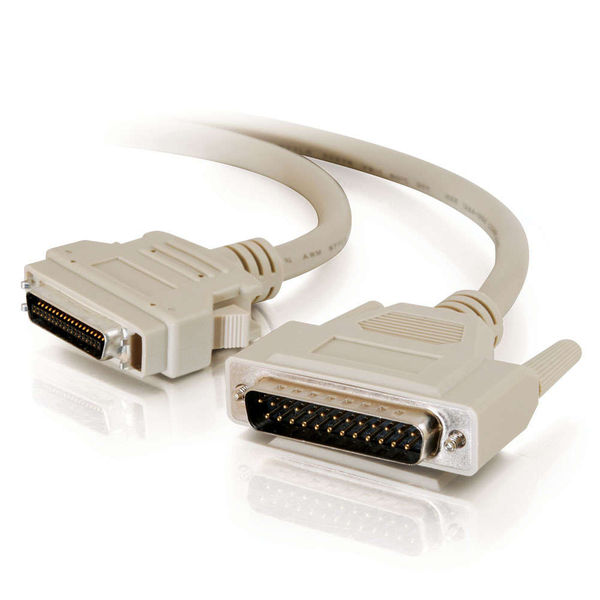 C-DB25HD36-1284: 6ft to 25ft IEEE 1284 DB25 male to HD36 male cable