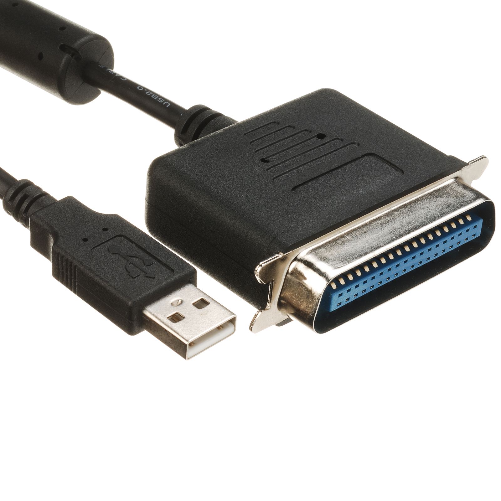 HF-CB-USB2P-B: USB to Parallel 1284 Printer Cable, 6 feet