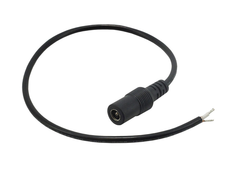 Cab-PW-Pigtail-F:PIGTAIL CCTV DC POWER CORD 70MM (FEMALE)
