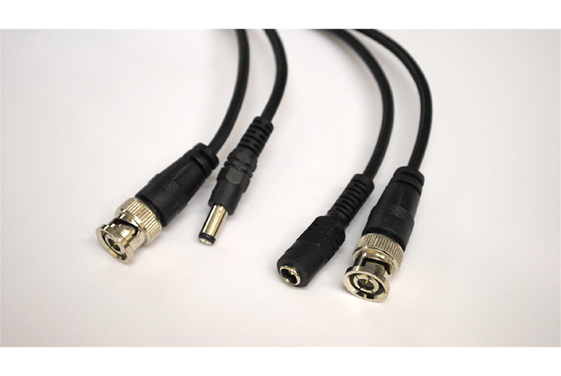 Cab-RG59-150: Security Camera Cable, 150F W/BNC&Power Connector