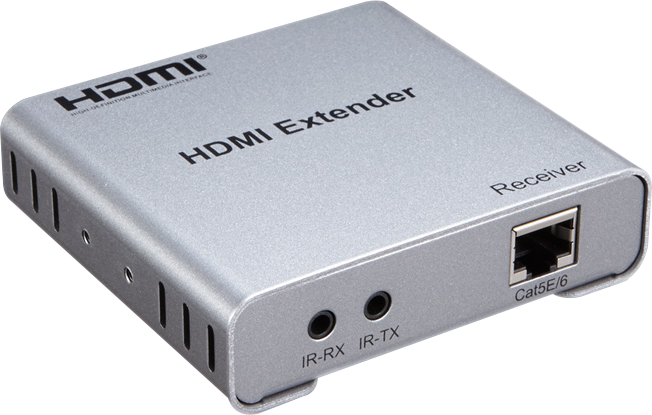 E1004K-IR: 100m HDMI Over cat5 4K 30hz Extender with Loop-out and IR - Click Image to Close