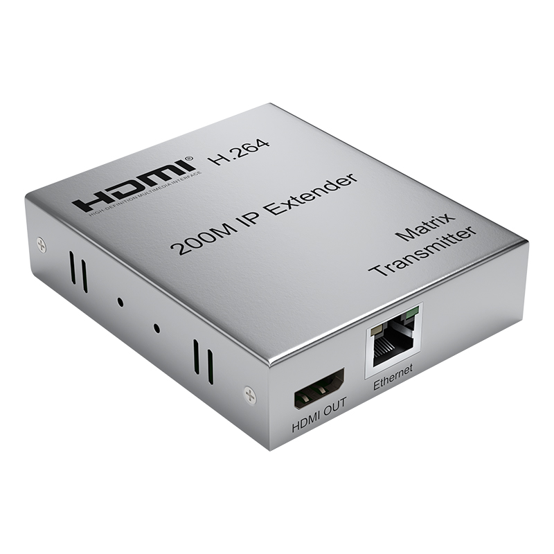 HE200MT-S: 200m Matrix HDMI Over IP CAT5 Extender with IR Transmitter Unit Only