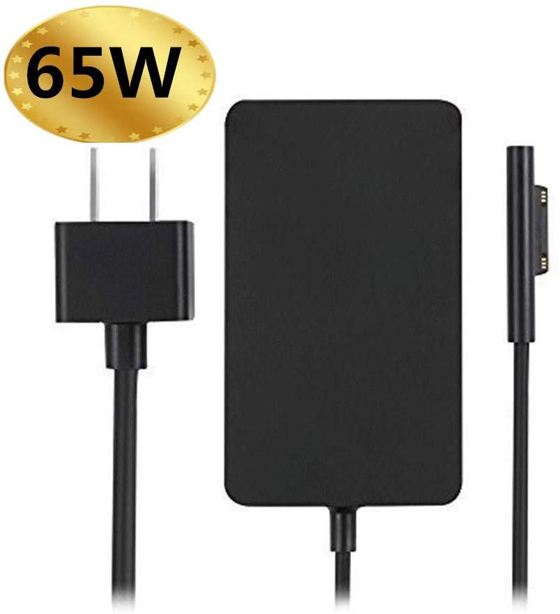HF-SPPA-65w154: Surface Pro Charger 15V 4A 65W for Surface Pro 7/6/5/4/3/X,Surface Book 1/2,Surface Laptop,Surface Go w/ 5V/1A USB 1706