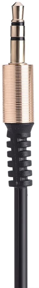 HF-A35MM90: 3.5mm Male to Male Aux Cable Auxiliary Audio Jack to Jack Cable 90 Degree Right Angle Compatible for Speaker Headphone 3ft/1m