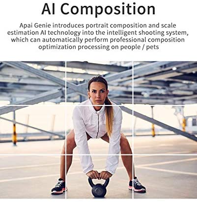 HF-AGRC1: Personal Robot Camera, 360 Rotation Auto Tracking Smart Following Face & Object Phone Mount Stand Holder Tripod Selfie