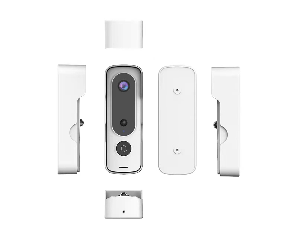 HF-DB2MWF: Wireless WIFI 1080P Doorbell Video Camera, PIR Motion Detection, Anti-Theft, Night Vision, 2 Way Audio, Easy Installation