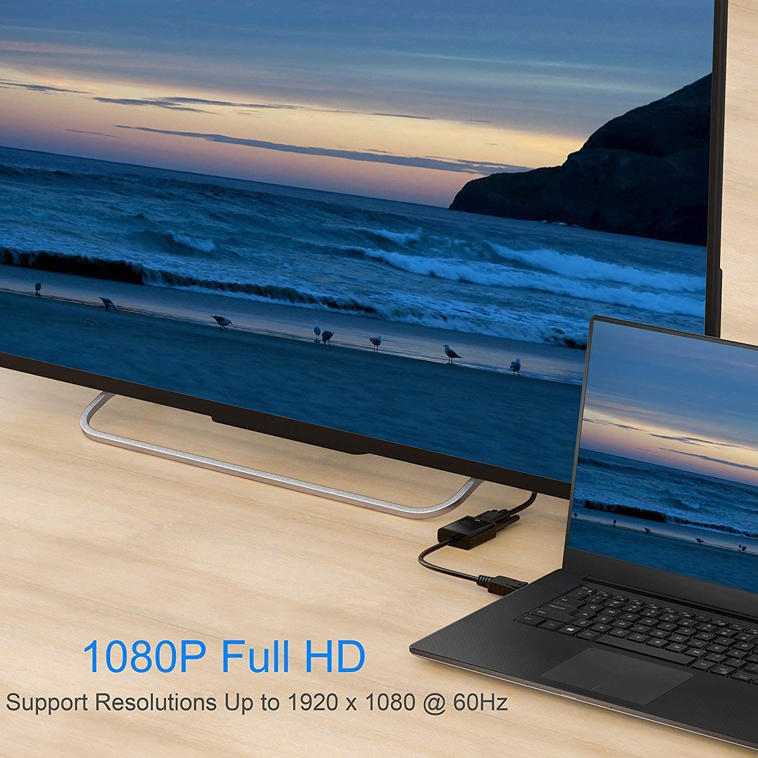 DPV01: Displayport to VGA Adapter M/F