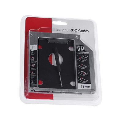 HF-HDD-CADDY127: SATA 2nd HDD caddy for 12.7mm Universal CD/DVD-ROM
