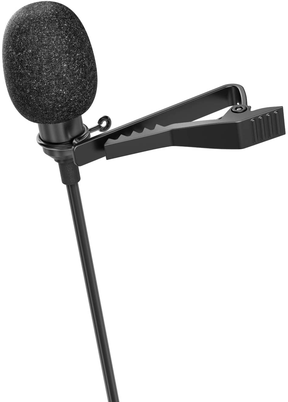 HF-IPHMIC: Lavalier Microphone for iPhone - Lightning Clip On Lapel Mic for Calls/Professional Recording Omnidirectional Condenser - Click Image to Close
