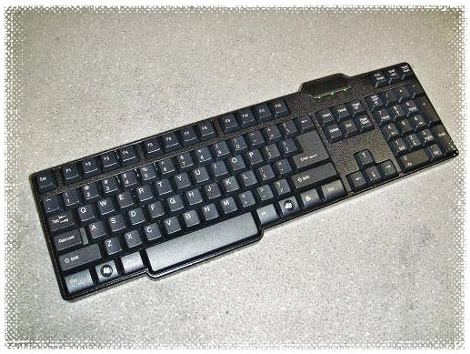 HF-KB-K201-BK-P: USB + PS/2 Keyboard