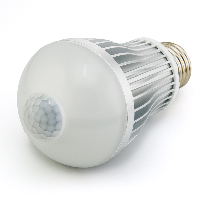 HF-LED-BULB-MOTION: LED 6W Motion Sensor Auto Power Replacement Light Bulb