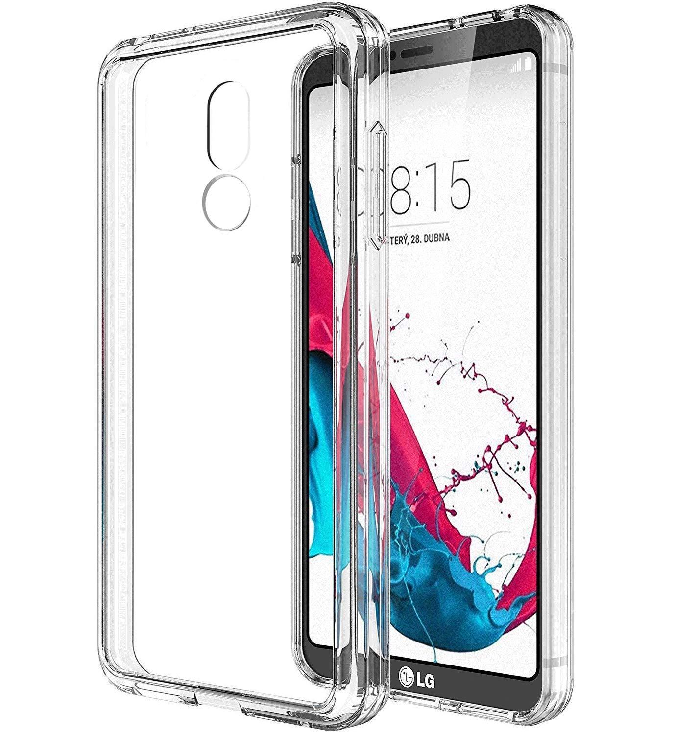 HF-LGPC-C: Clear TPU Protective Case FOR LG Smart Phones