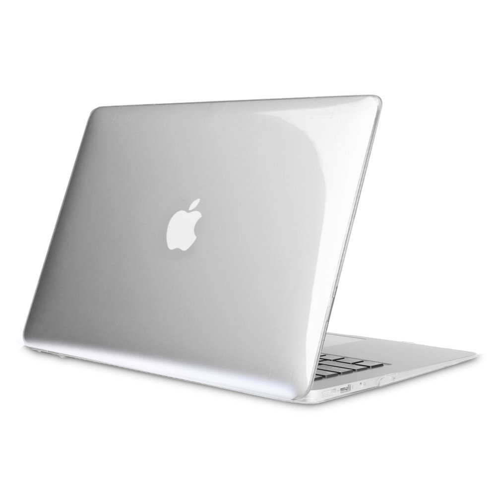 HF-MBA-CSC: MacBook Air 13 Inch Ultra Slim Snap On Protective Case For Apple MacBook Air 13.3" (A1466 / A1369), Crystal Clear