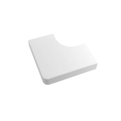 HF-RW-3811R-WH: Right Angle for 38mm x 11mm Raceway - White
