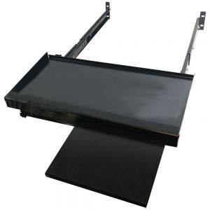 HF-SKS-2U: 19 Inch Sliding Keyboard Shelf (10 inch depth) - 2U