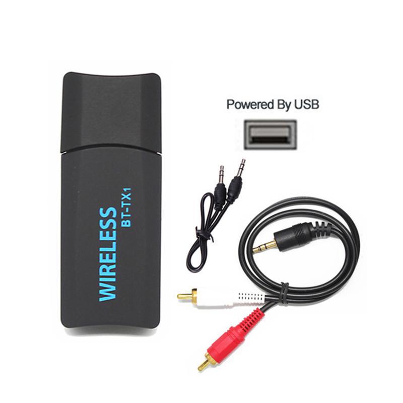 HF-TX1: USB Wireless Bluetooth Transmitter Portable Music Stereo Audio Adapter