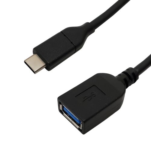 HF-UCMU3FC: 4 inch to 6ft USB 3.1 Type-C Male to A Female Cable 5G 3A
