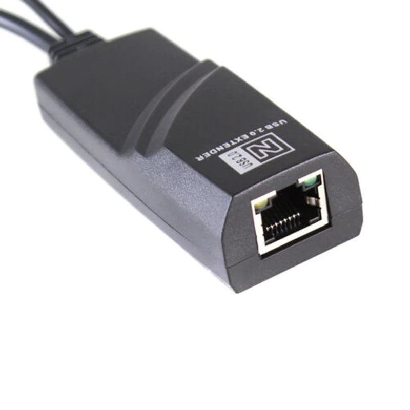 HF-UE2330: USB 2.0 Extension Extender Adapter Up To 100M Using CAT5/CAT5E/6 RJ45 Lan Network Ethernet Repeater Adapter