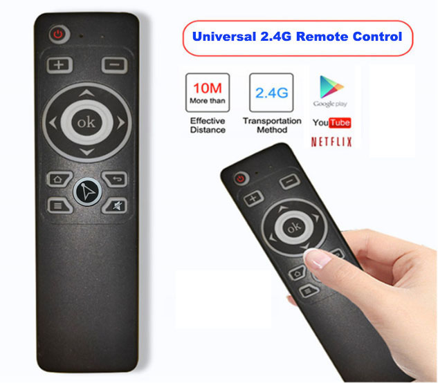 HF-UR01: Universal 2.4G Wireless Remote Control with Mouse and IR Learning Function For PC Computer, Smart TV and Android TV Box