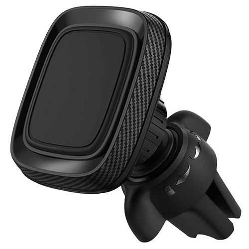 HF-VPHD65: Universal Twist Lock Magnetic Air Vent Phone Car Mount Holder, Black
