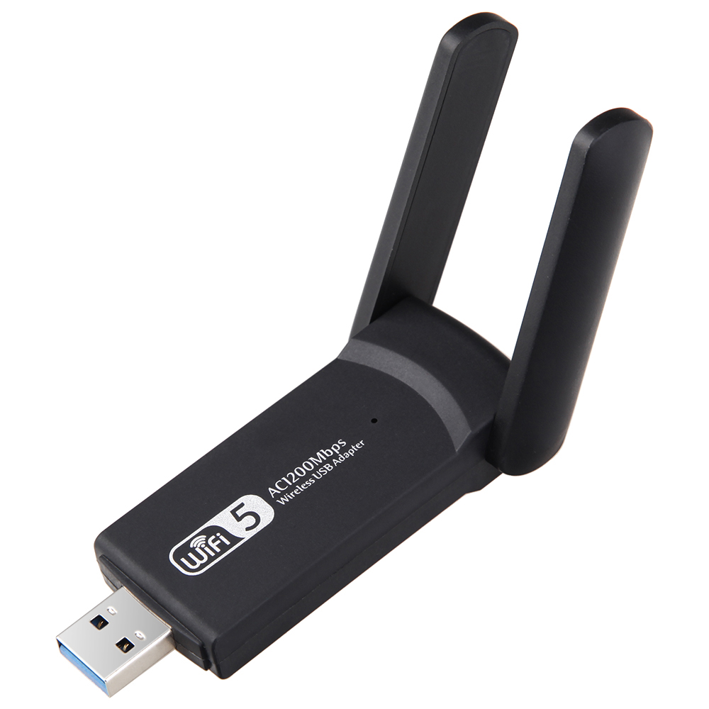 HF-WA1200WA: Wireless USB WiFi Adapter 1200M bps Lan USB Ethernet 2.4G 5G Dual Band WiFi Network Card Dongle