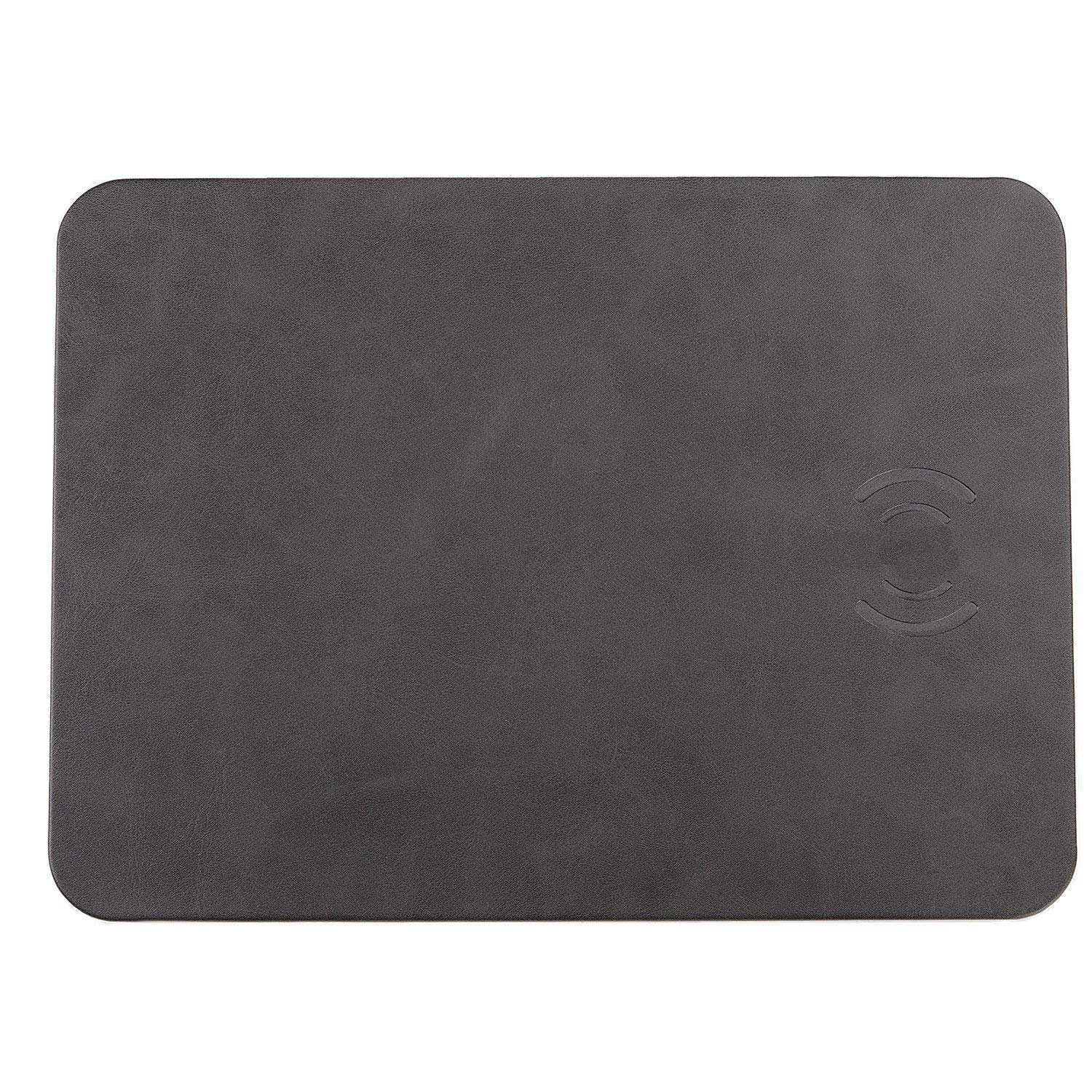 HF-WMC: Mouse pad with Wireless Charger, Qi Certified 10W Fast Wireless Charging Pad