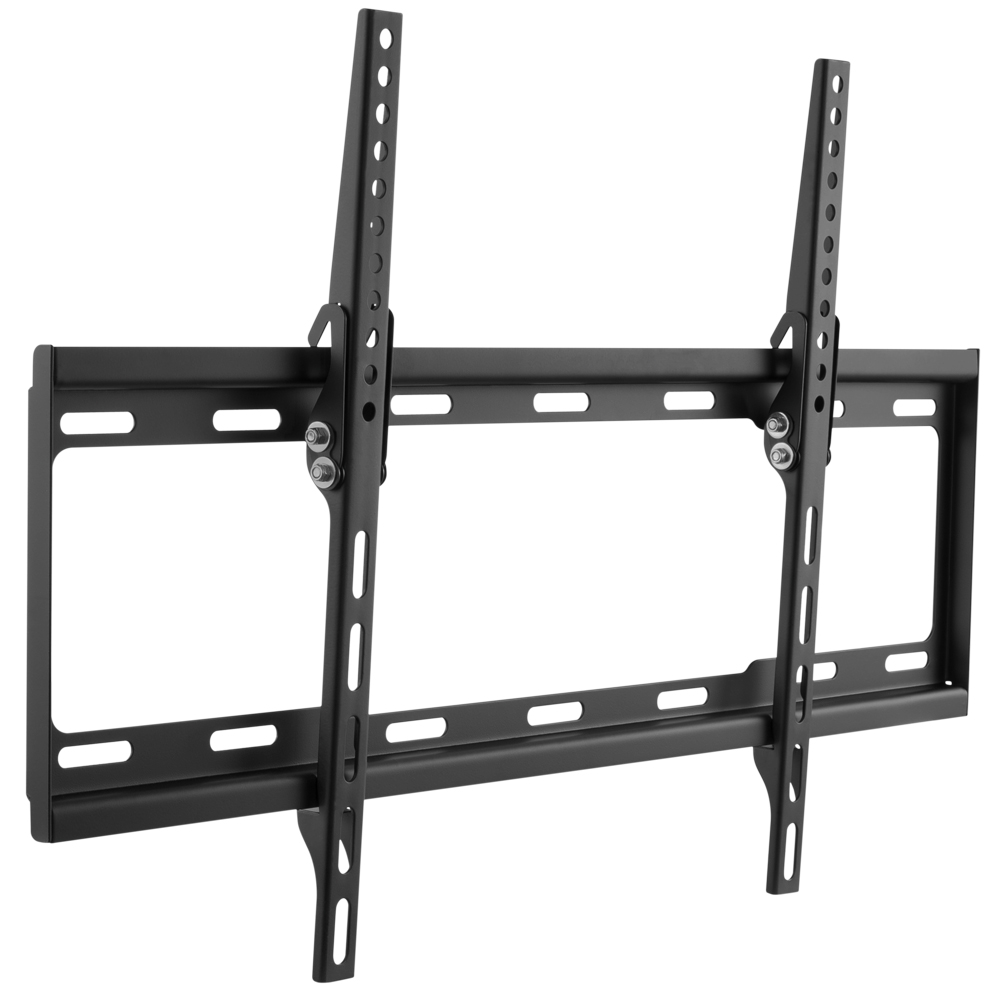 HFMT-TO3770: LCD wall bracket tilt, open frame -14deg, VESA, size: 37-70 inch, Black cUL
