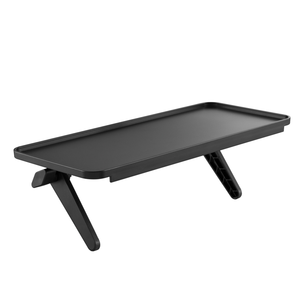 HFTM-MPM165: Media Player Kickstand Style Shelf - Black