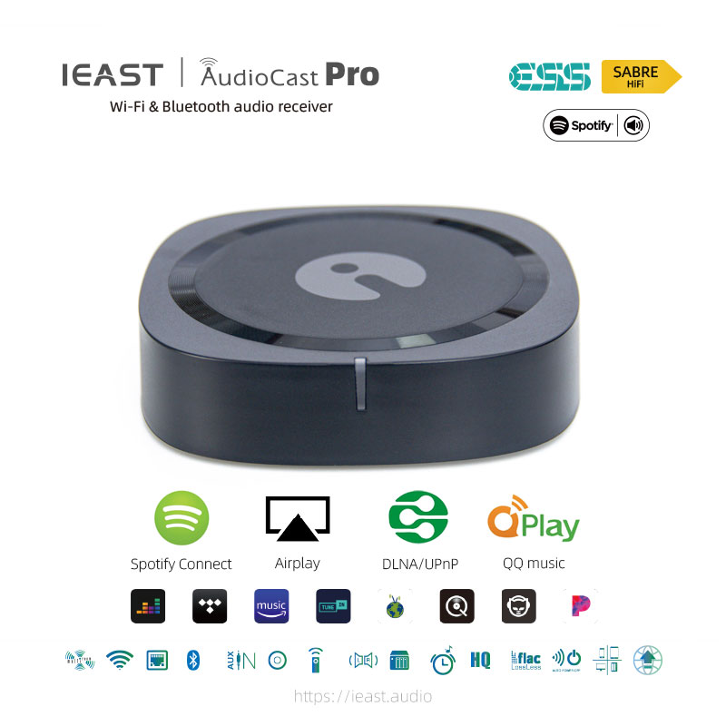 iEast M50: Audiocast Pro Wi-Fi & Bluetooth Multiroom Audio Streamer
