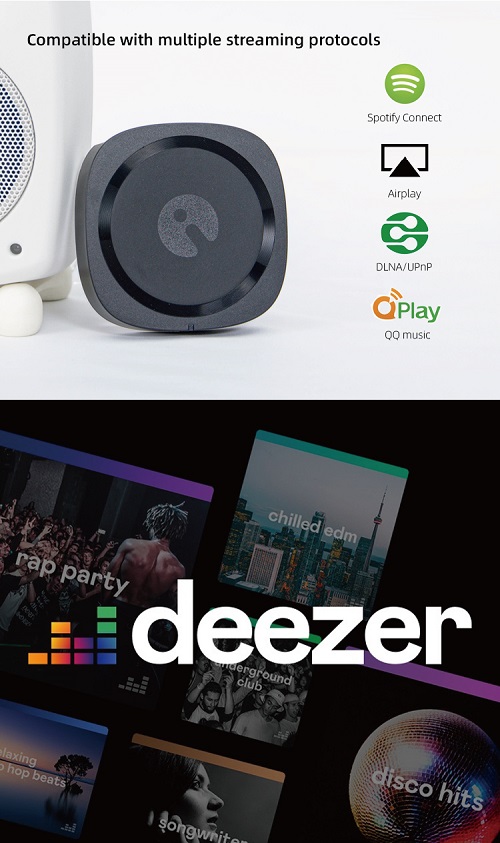 iEast M50: Audiocast Pro Wi-Fi & Bluetooth Multiroom Audio Streamer