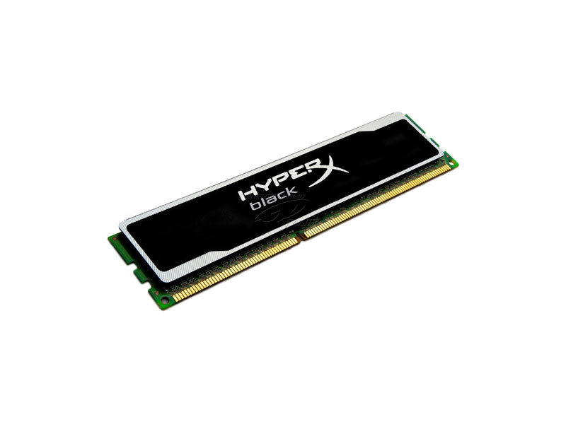 KST-8G-KHX16C10B1B/B: Kingston HyperX Black KHX16C10B1B/8 8GB Desktop Memory Module - 1600MHz, DDR3, CL10, DIMM, Non-ECC, 240 Pin, Unbuffered, 1.5V