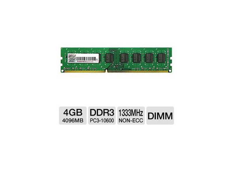KVR13N9S8/4: Kingston 4GB DDR3 1333MHz CL9 DIMM