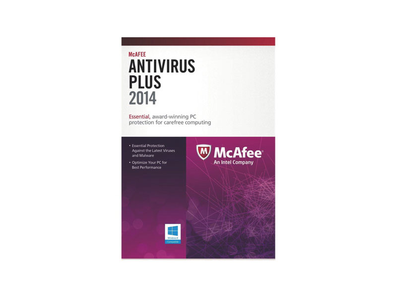 Mcafee-AntiVirus-2014-1user: Mcafee Antivirus Plus 2014, Bilingual