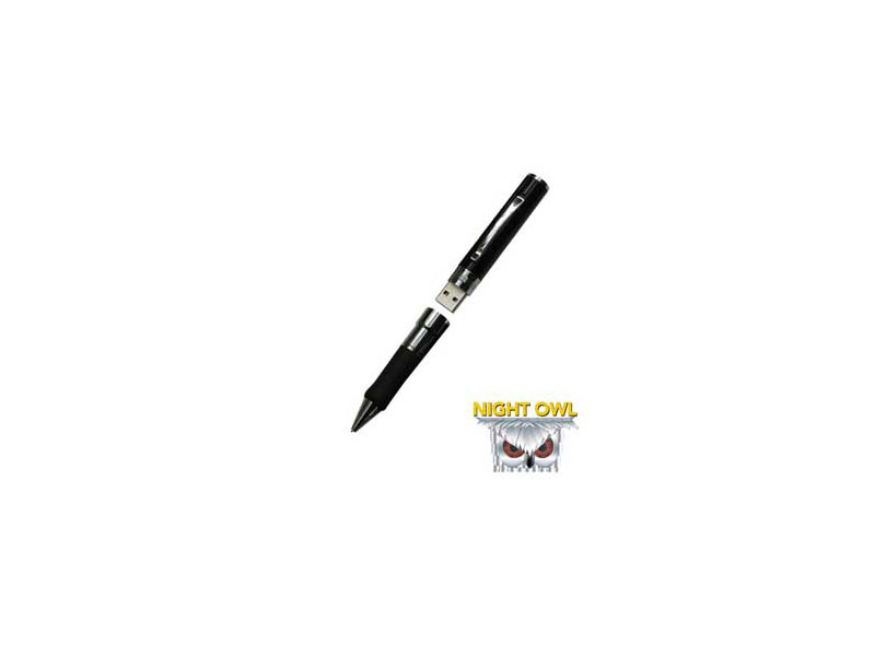 NightOWL-04G: Night Owl NOPEN-4GB-B 4GB Executive Camera Pen - Audio