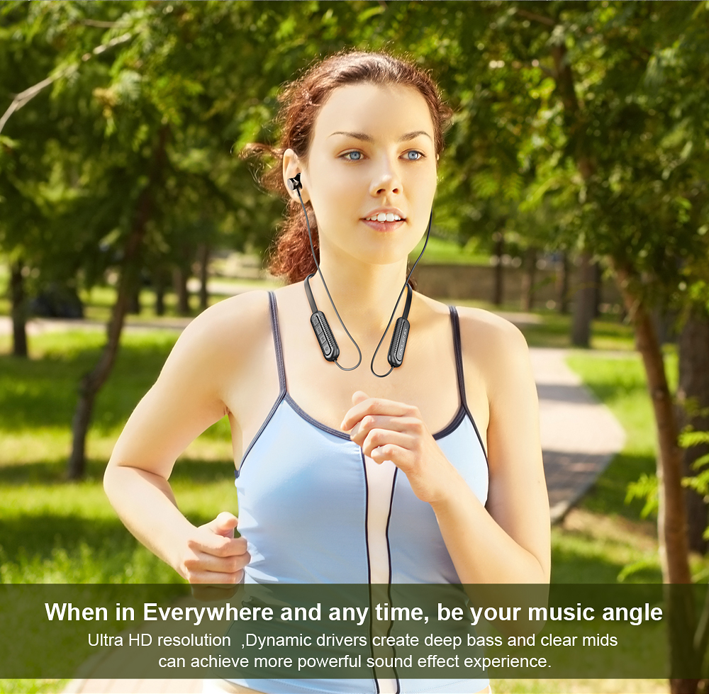 OVLENG S19: Wireless Bluetooth Earphones Sport Earbuds with Microphone as MP3 Player Walkman Handsfree for Smart Devices