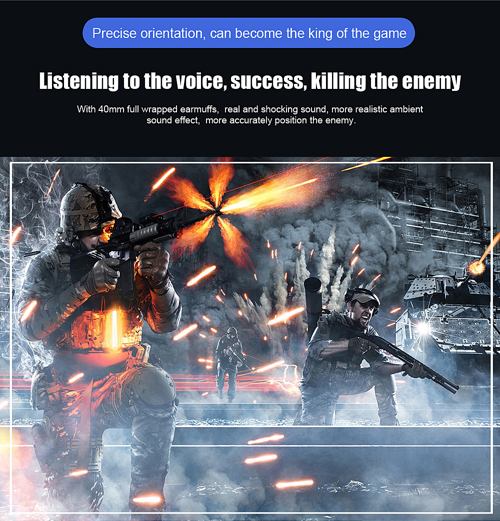 Ovleng P4: E-sports Surround Stereo Gaming Headset with Mic Headphone for Mobile,PC and any other 3.5mm devices