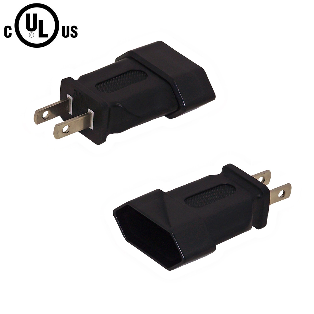 HF15P716A: 15P Male Plug to CEE 7/16 (Euro) Female Receptacle Power Cord Converter Adapter