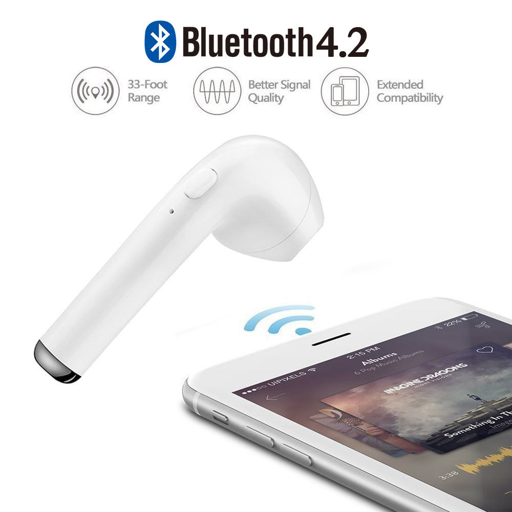 HF-I7TWS: True Wireless Earphones Mini Twins Bluetooth Headsets - Click Image to Close