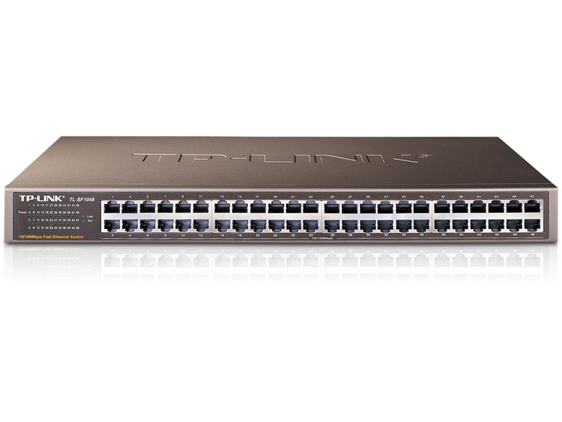 TL-SF1048: 48-Port 10/100Mbps Rackmount Switch