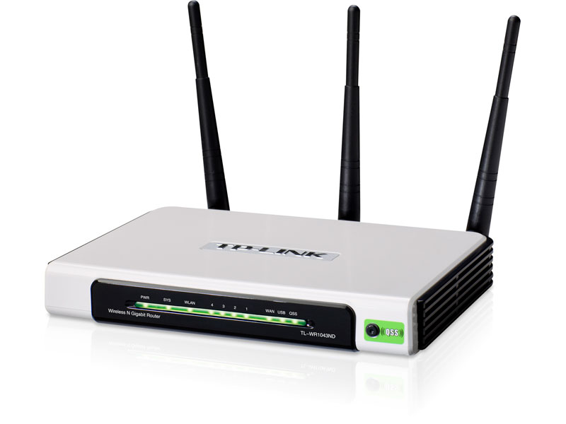 TL-WR1043ND: 300Mbps Wireless N Gigabit Router