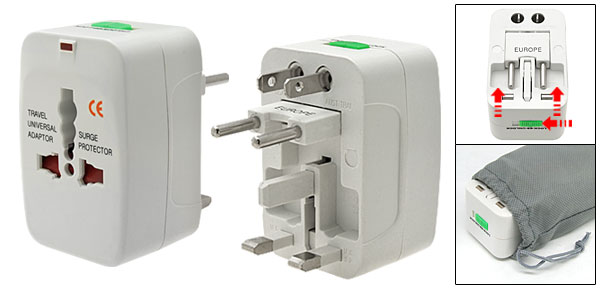 UPA-P: Universal Travel Power Adapter with Surge Protection
