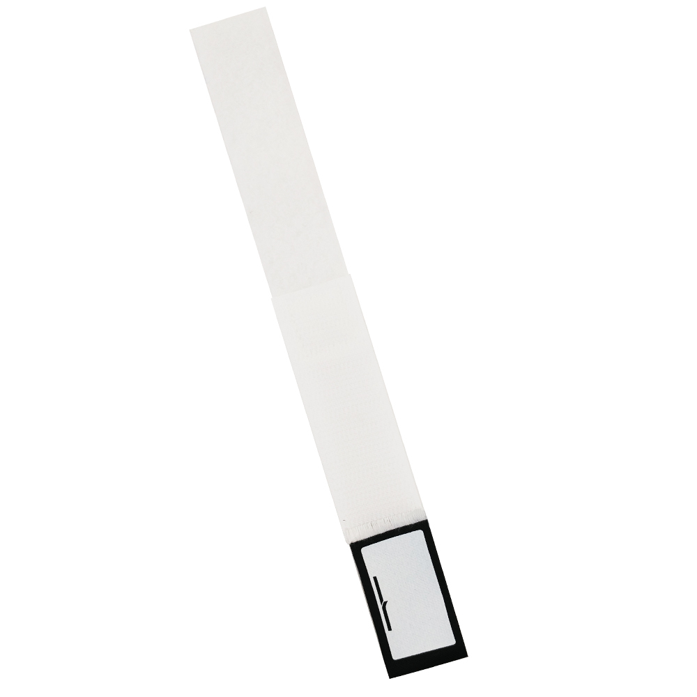 VL-CW1-06WH-10: 6 inch Rip-Tie CableWrap with Write On Tab - White - Pack of 10