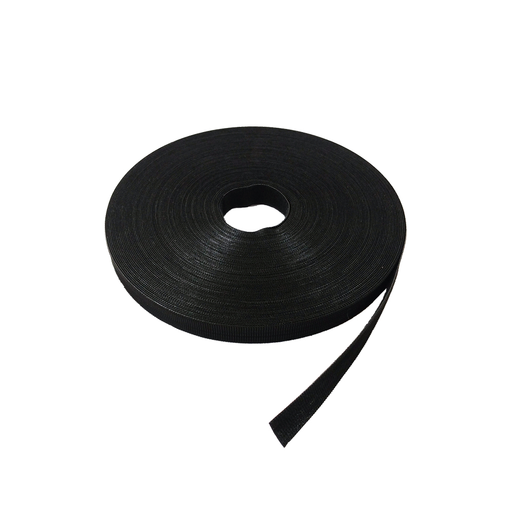 VL-RL50-75BK-C: 75ft 1/2 inch Rip-Tie WrapStrap Plus - Black - Case of 48 rolls
