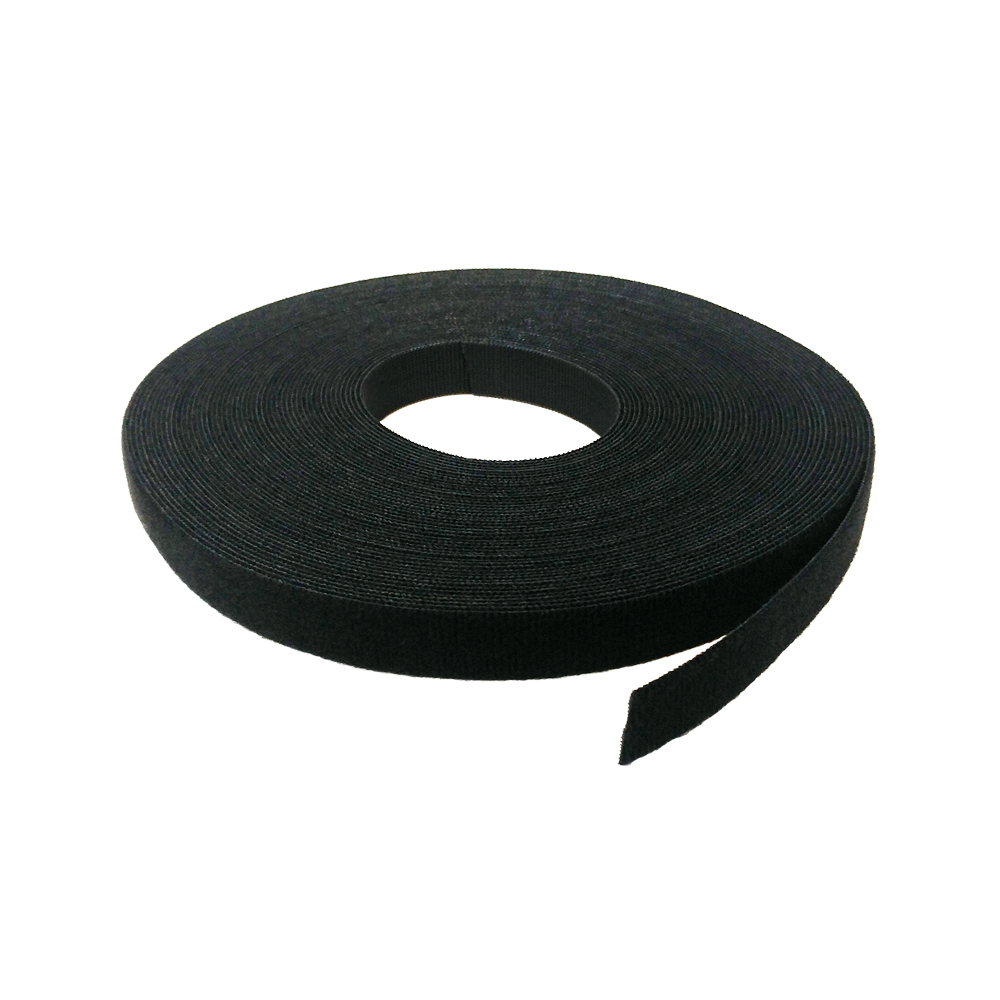 VL-RL75-75BKFR: 75ft 3/4 inch Rip-Tie WrapStrap, Plenum Rated - Black