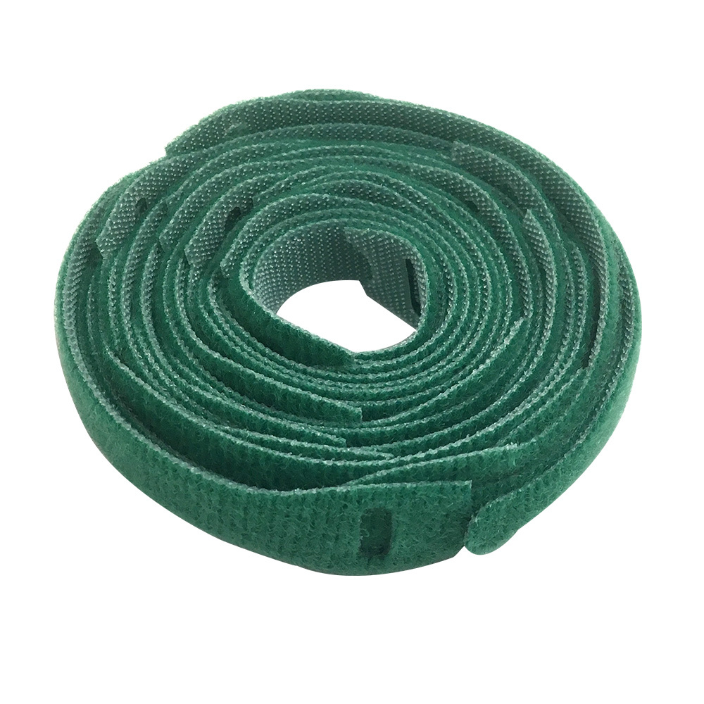 VL-ST50-05GN-25: 5 inch by 1/2 inch Rip-Tie Light Duty Strap - Green - Roll of 25 - Click Image to Close